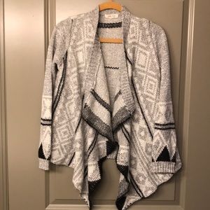 Thick open flowy sweater